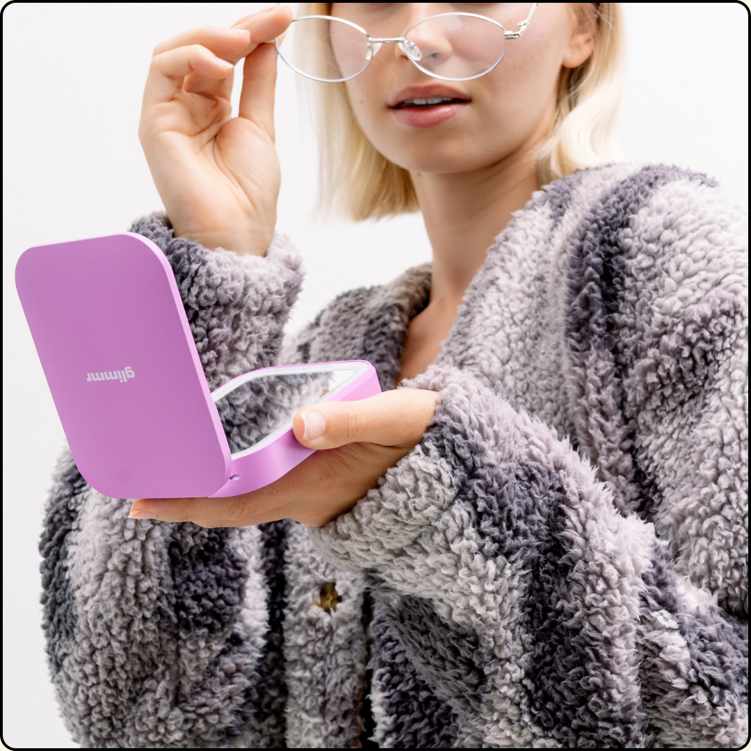 Aura 2-in-1 LED Mirror & Power Bank