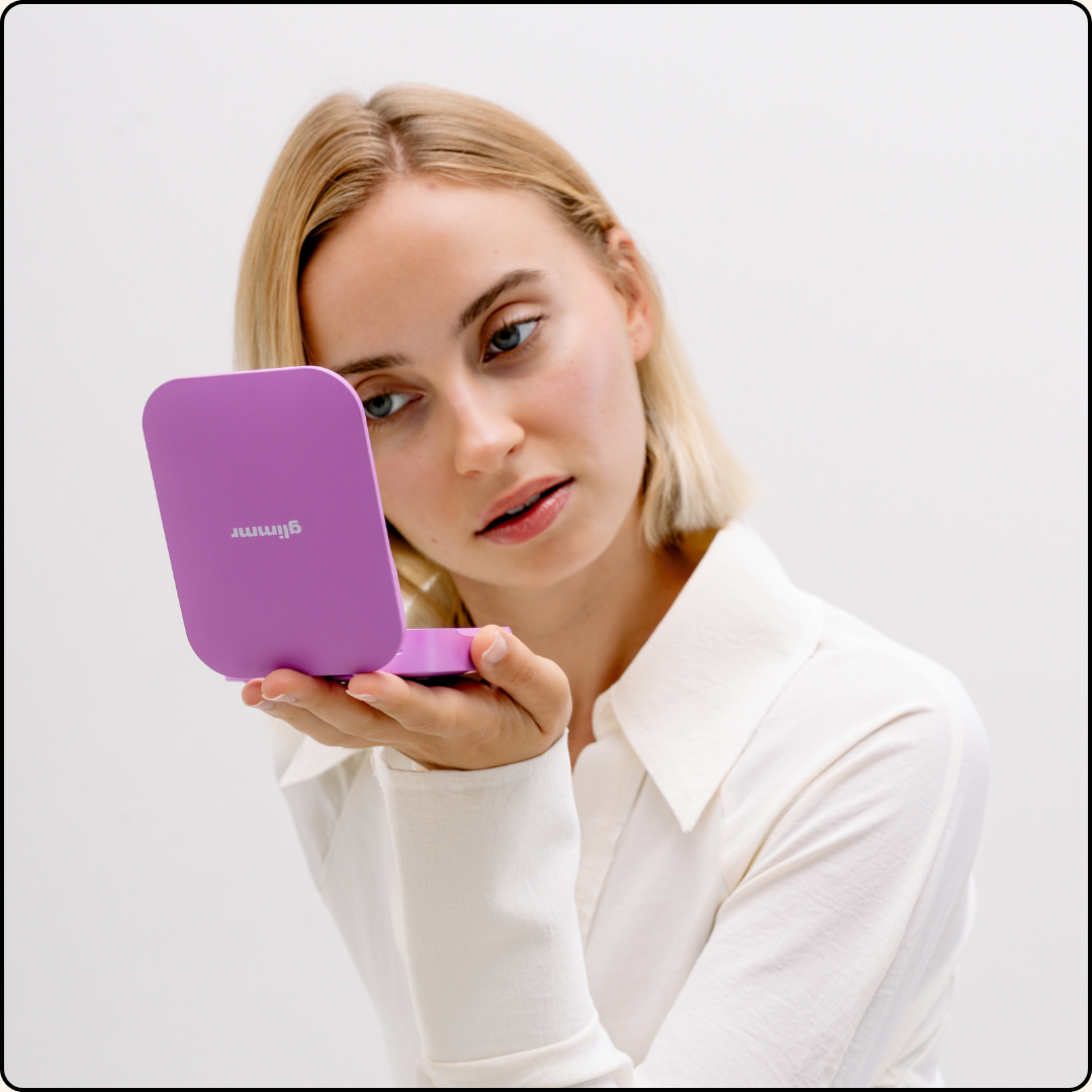 Aura 2-in-1 LED Mirror & Power Bank