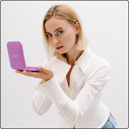 Aura 2-in-1 LED Mirror & Power Bank